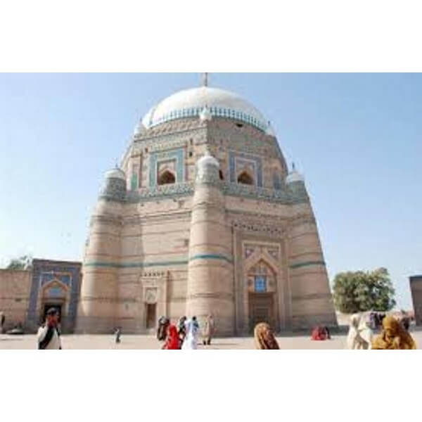 The mausoleum of Pir Shams at Multan, Pakistan